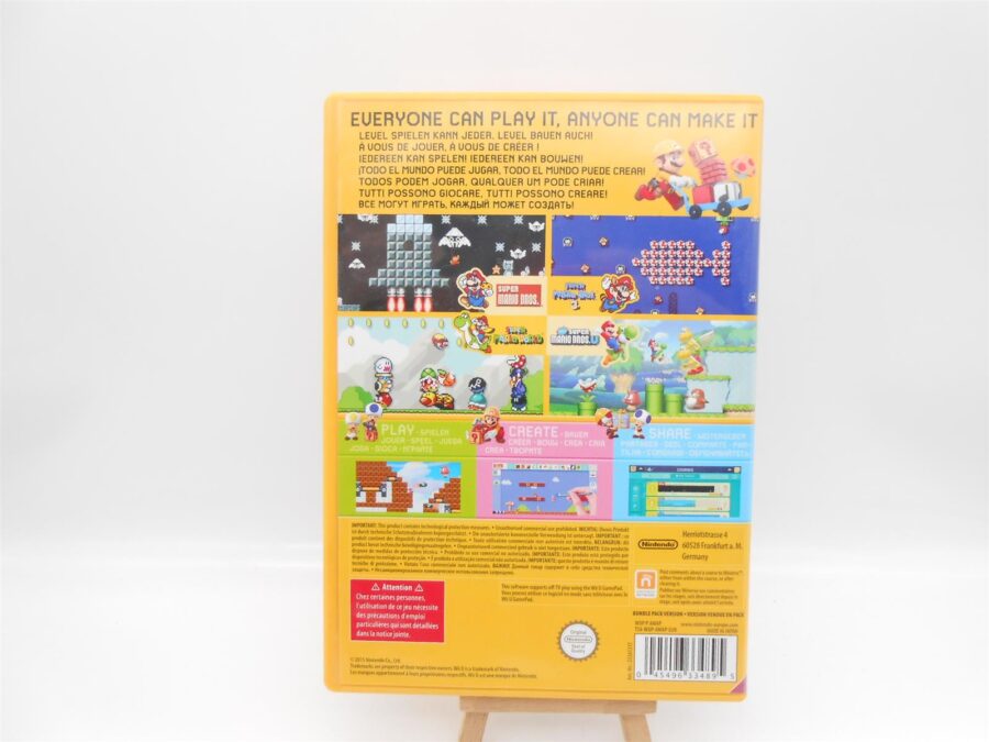 Nintendo Wii U Super Mario Maker 2015 Pal
