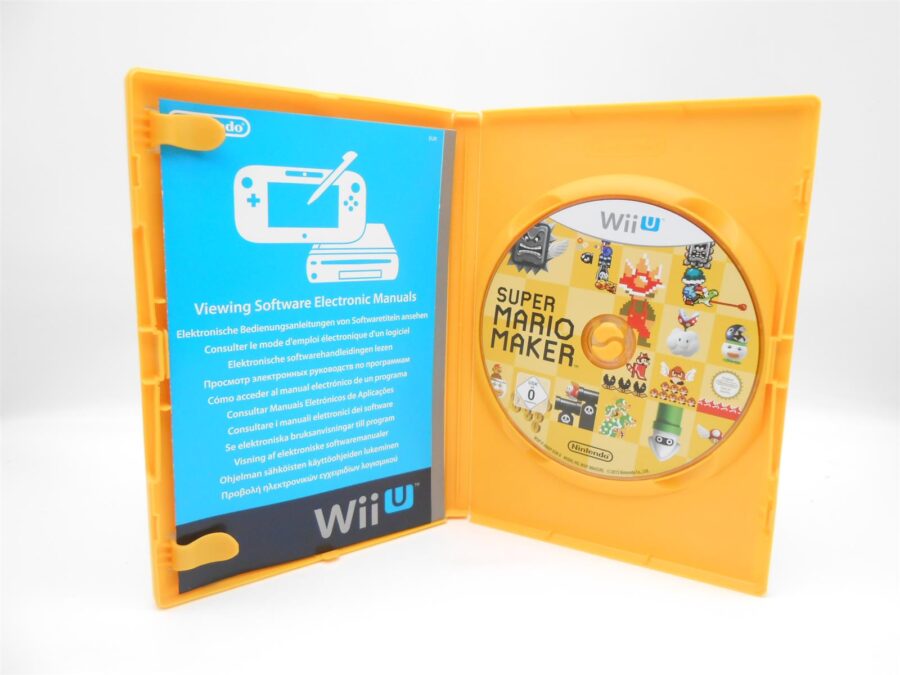 Nintendo Wii U Super Mario Maker 2015 Pal