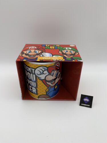 Offizielle Nintendo Super Mario Tasse / Kaffeetasse NEU Geschenkidee.
