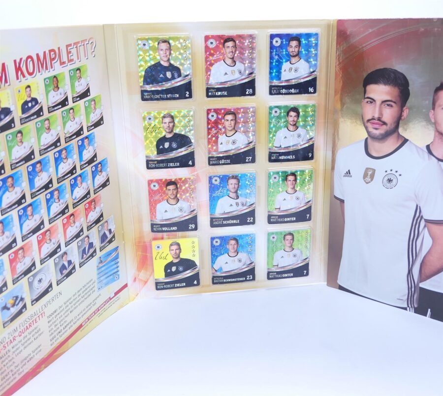 Offizielles DFB-Sammelalbum 2016 Komplett + zusätzliche Karten