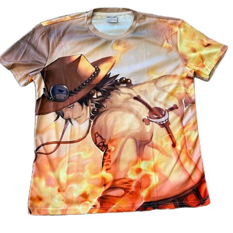 ONE PIECE Anime T-Shirt Fanshirt Größe 4XL Bian Yi Long Guter Zustand