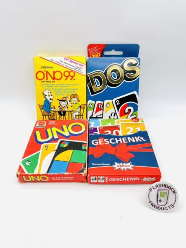 O'NO 99 / UNO / DOS / Geschenkt - Bundle Kartenspiele Familienspiel