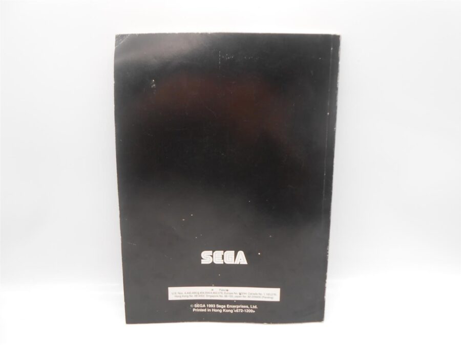 Original Sega Mega Drive II 2 Bedienungsanleitung 1993 Instruction Manual