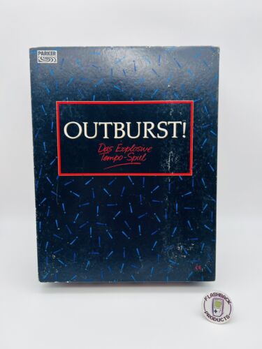 OUTBURST! - Parker Spiele 1989 Gesellschaftsspiel Brettspiel Vintage