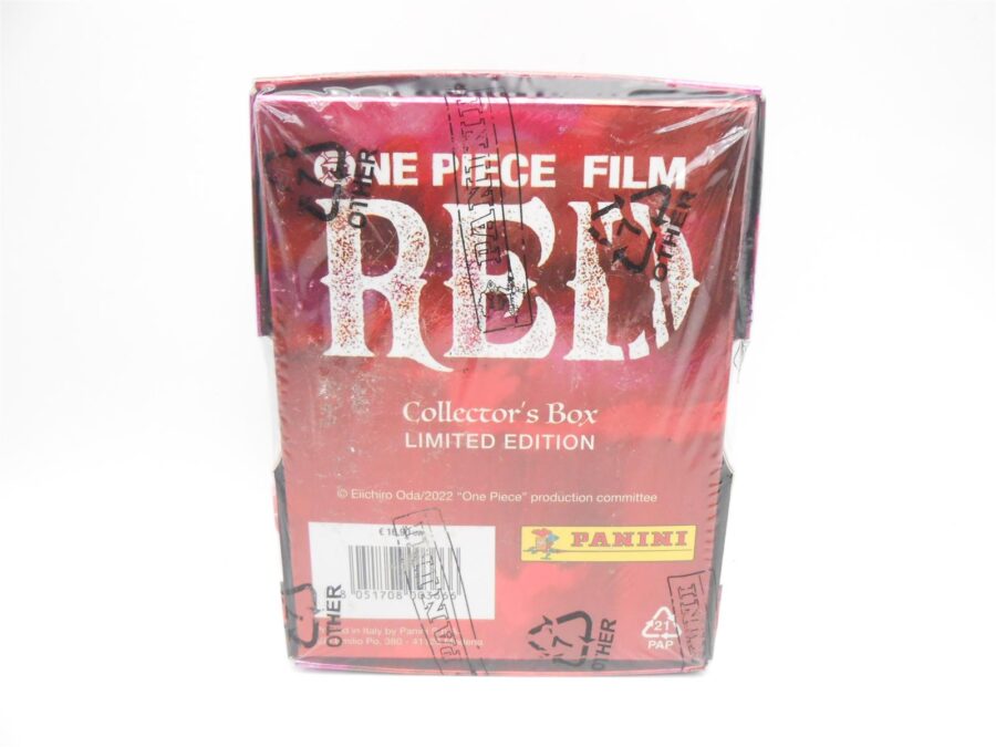 Panini One Piece Film RED Collectors Box Limited Edition