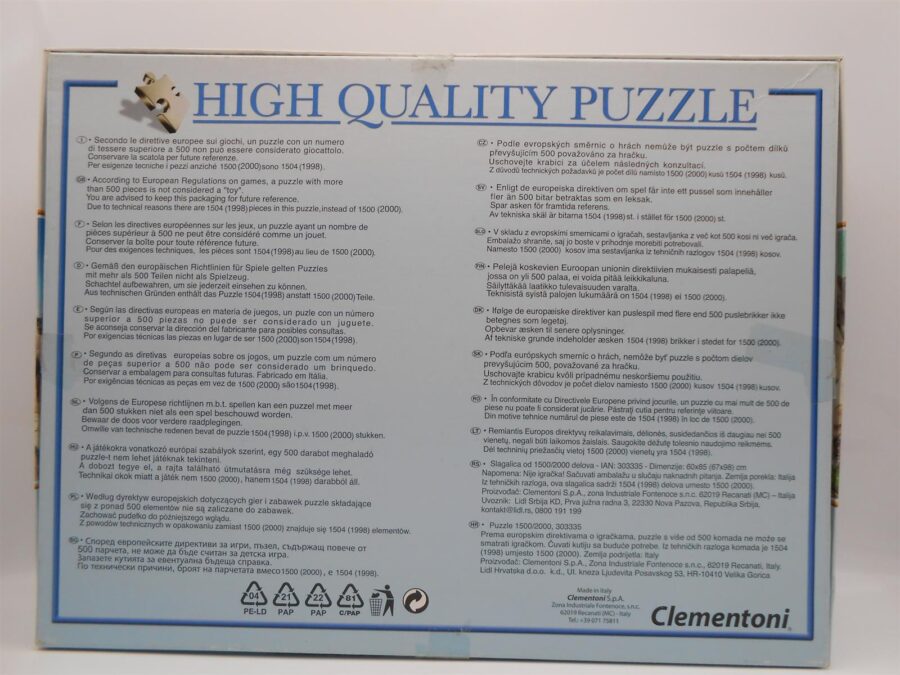 Paradise Beach Puzzle von Clementoni (komplett) 2000 Teile