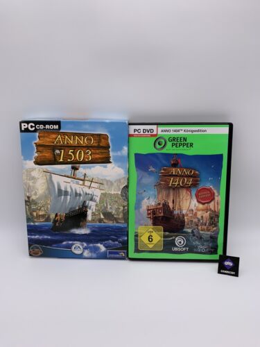 PC CD Rom - ANNO 1503 & 1404 Zustand: Gut