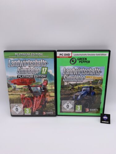 PC CD Rom Landwirtschafts-Simulator Gold & Platinum Edition Zustand: Gut