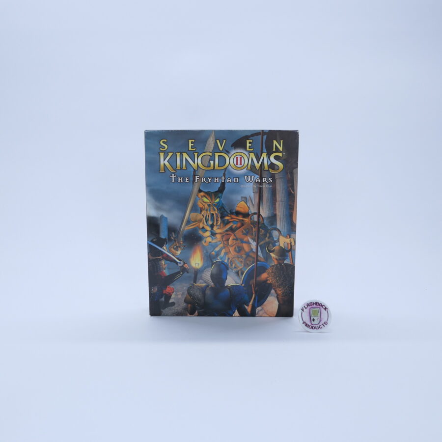PC CD-ROM Spiel SEVEN KINGDOMS II FRYHTAN WARS BIG BOX Zustand: Gut