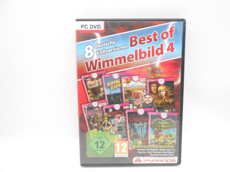 PC CD-Rom Wimmelbild Spiele Konvolut 4 Stück unzählige Abenteuer