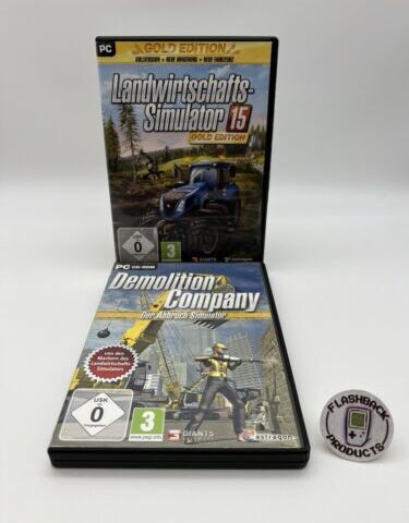 PC Spiel: Demolition Company & Landwirtschafts-Simulator 15 Zustand: Gut
