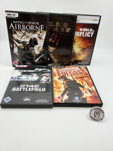PC Spiele Bundle - 5 TOP Spiele / Medal of Honor / Dead Space Zustand: Gut