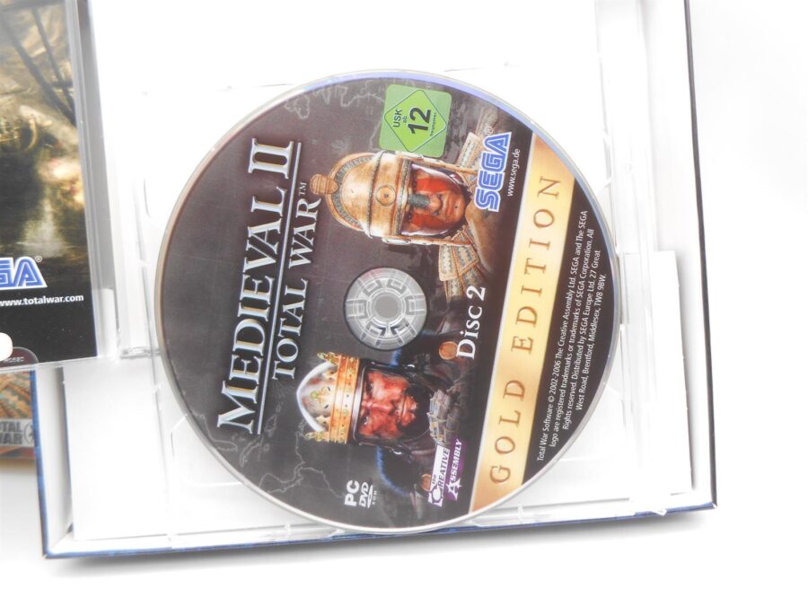 PC Total War : Medieval 2- Gold Edition Deutsch "Big" Box