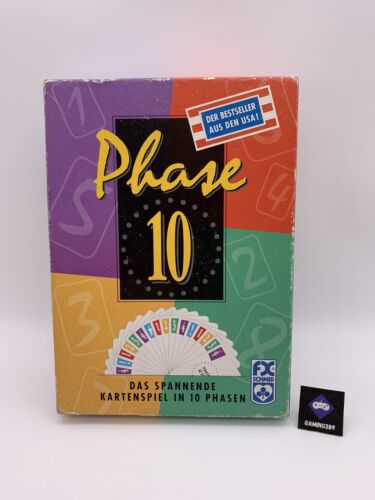 Phase 10 Kartenspiel/ Schmid Spiele Klassiker Retro 1995