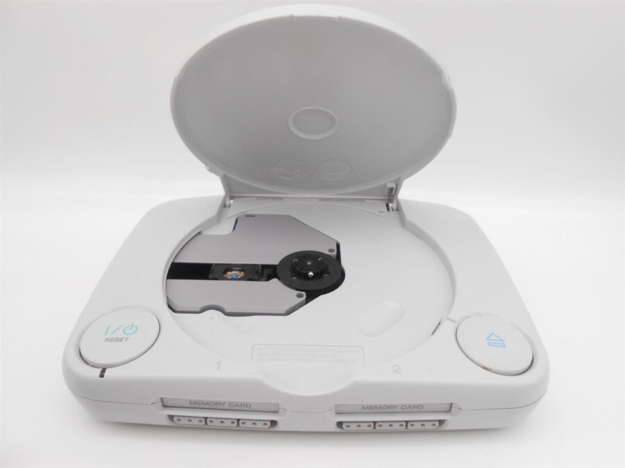 PlayStation 1 PS1 One SLIM Konsole mit Anschlusskabeln Sony getestet