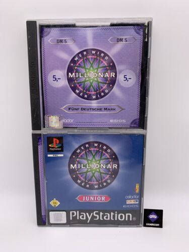 Playstation 1 / PS1 - Wer wird Milionär | Zwei für Eins! Zustand: Gut