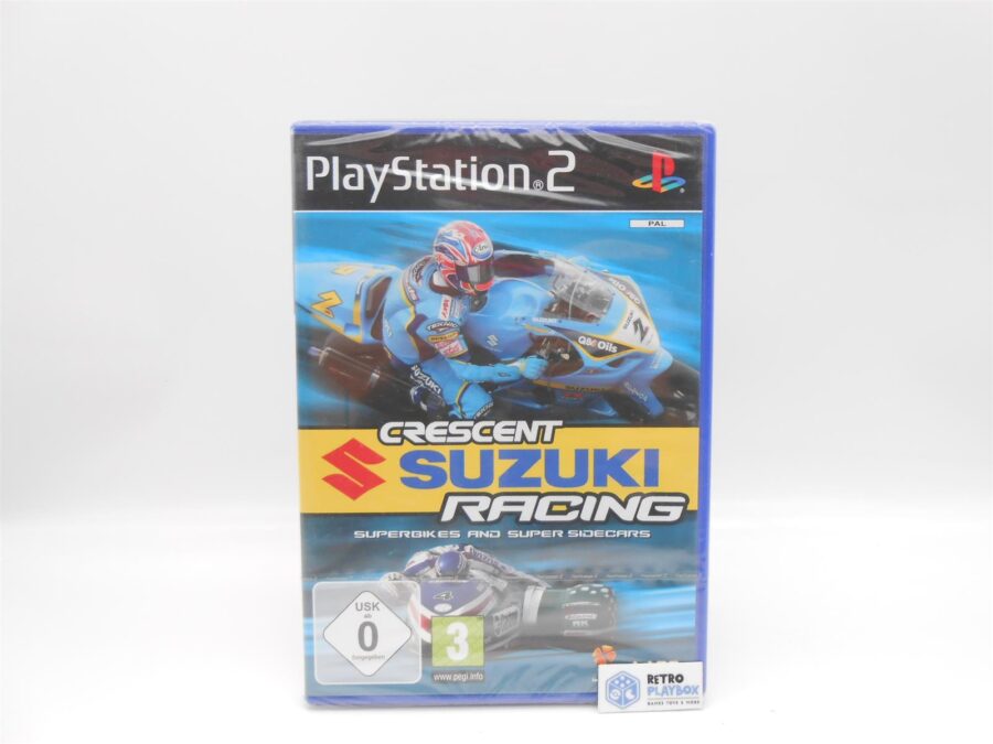 Playstation 2 Crescent Suzuki Racing Sealed Neu OVP Sony PS2