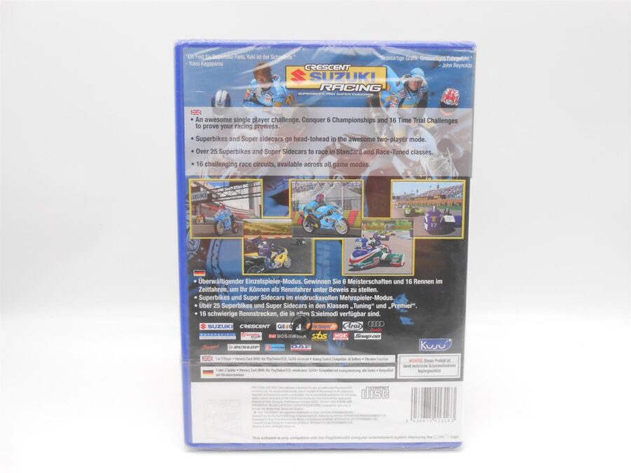 Playstation 2 Crescent Suzuki Racing Sealed Neu OVP Sony PS2