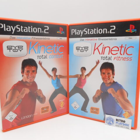 Playstation 2 EyeToy Kinetic Total Fitness + Combat PAL Zustand: Gut