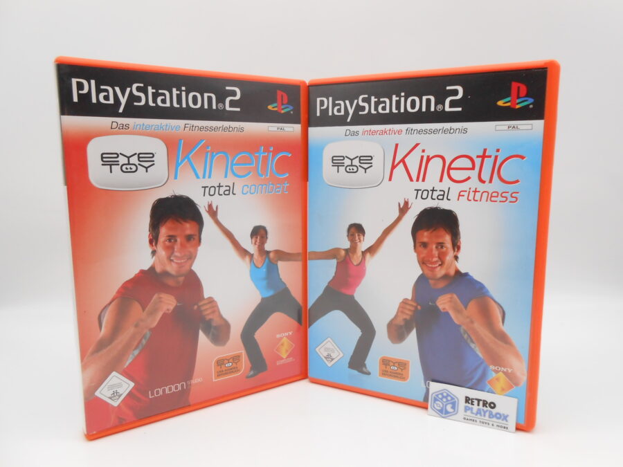 Playstation 2 EyeToy Kinetic Total Fitness + Combat PAL Zustand: Gut