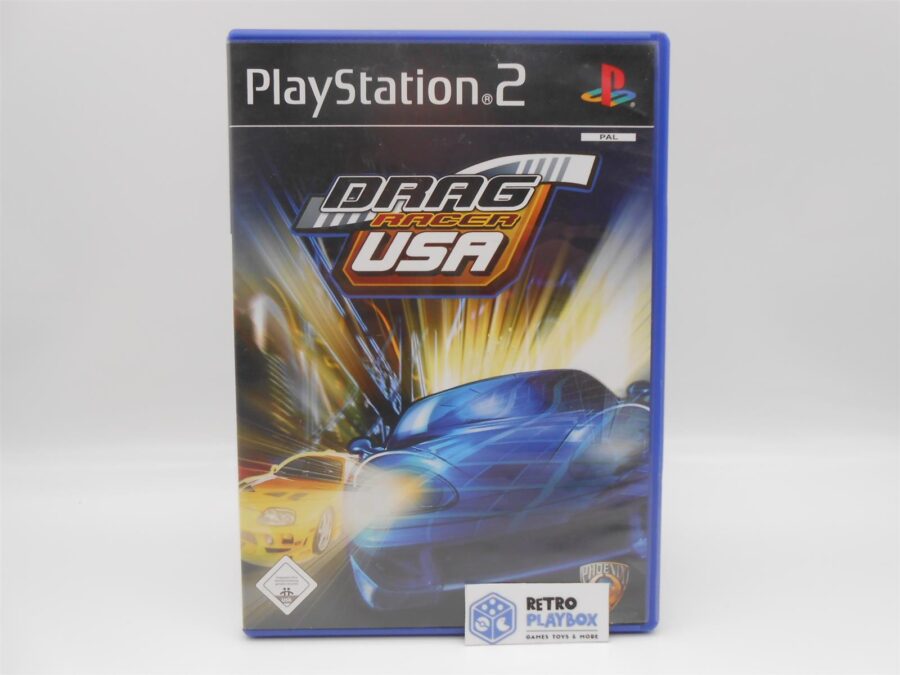 Playstation 2 PS2 Spiel DRAG RACER USA Zustand: Gut