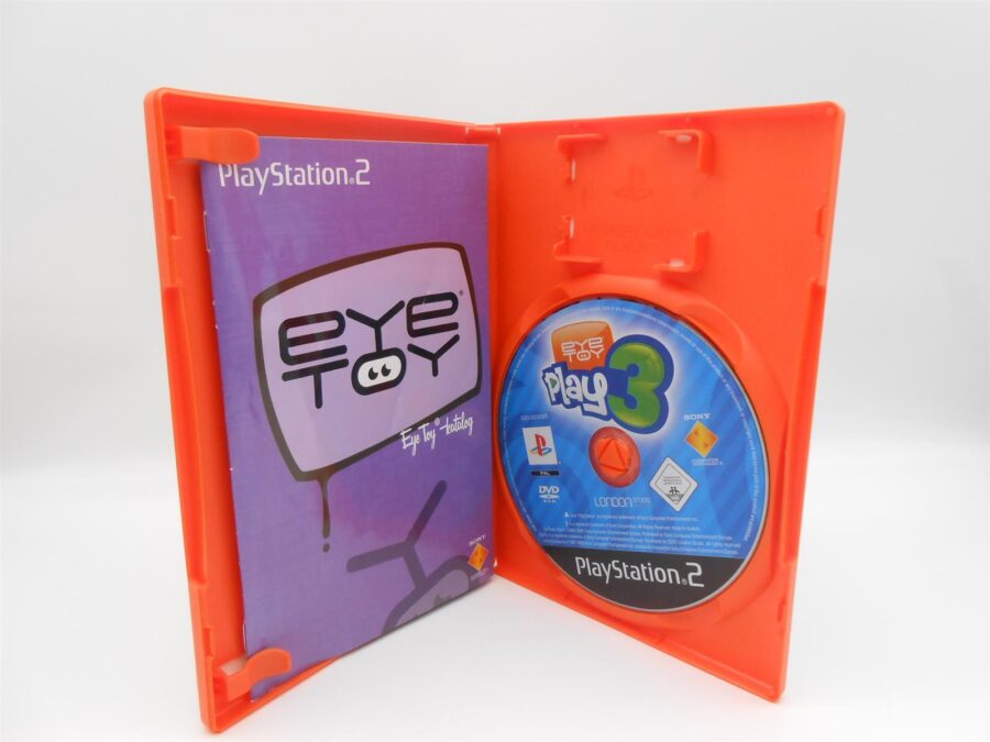 Playstation 2 PS2 Spiel EYE TOY PLAY 3 Zustand: Gut
