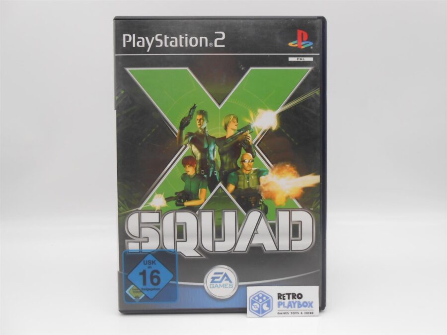 Playstation 2 PS2 Spiel X SQUAD Zustand: Gut
