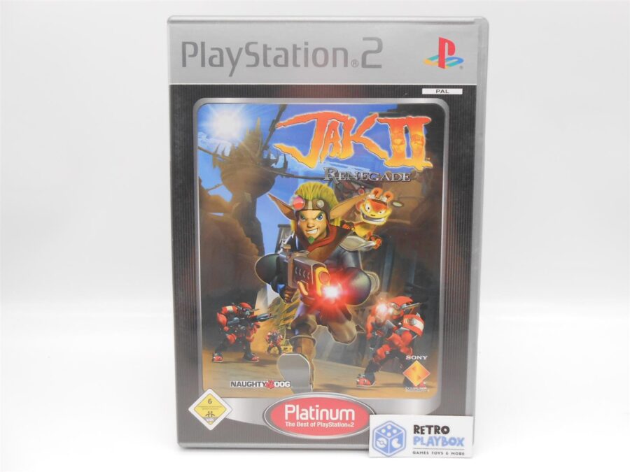 Playstation 2 Spiel Game Jak 2 Renegade Retro 2004 Zustand: Gut