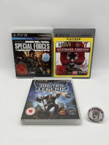 PlayStation 3 Brütal Legend+ Socom + Homefront Bundle Zustand:Gut