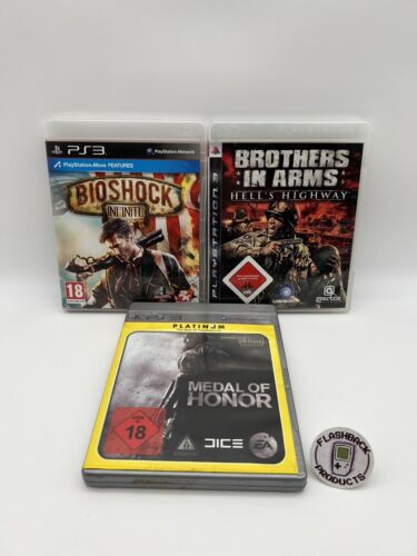 PlayStation 3 Medal of Honor + 2 weitere Spiele (Bundle Ü18) Zustand: Gut