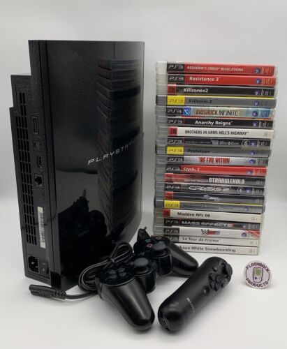 Playstation 3 PS3 Fat Lady 40 GB Controller & 20 Spiele🔥 Zustand: Gut