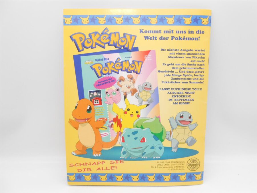 Pokémon Comic Heft Vintage Nr. 9/2000 Vintage