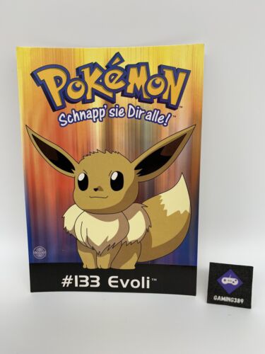 Pokémon Postkarte Karte Evoli #133 / Nintendo 2000 Retro