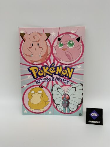 Pokémon Postkarte Karte Pipi Pixi Enton Nintendo 2000 Retro