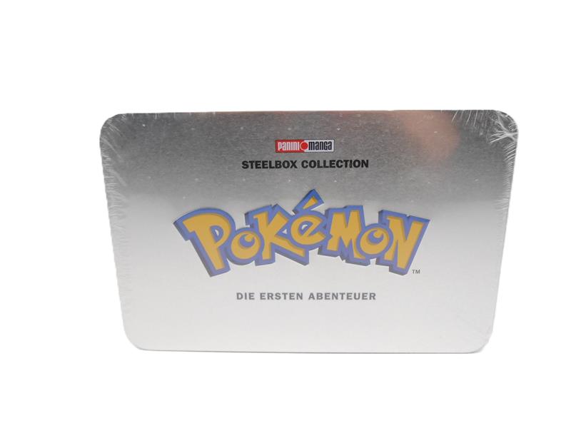 Pokémon Steelbox Collection Die ersten Abenteuer Buch Postkarte Magnet
