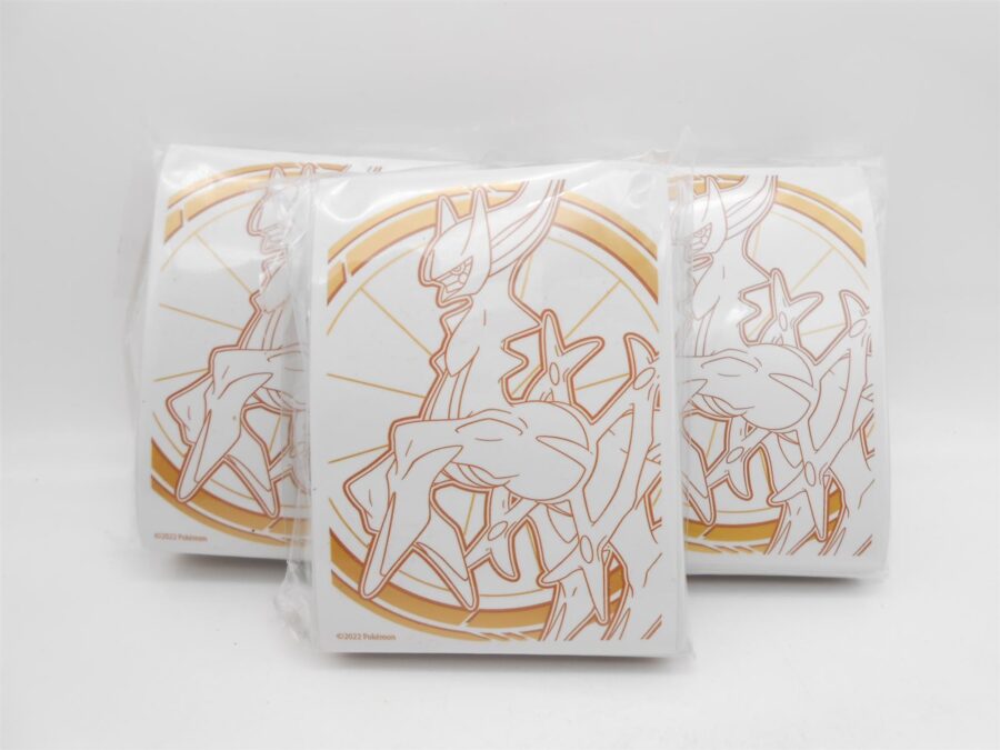 Pokémon Strahlende Sterne Brilliant Strars Arceus Sleeves 3x65 Stück