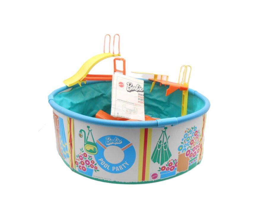 Pool-Party Barbie 1974 Mattel Vintage Spielzeug mit OVP