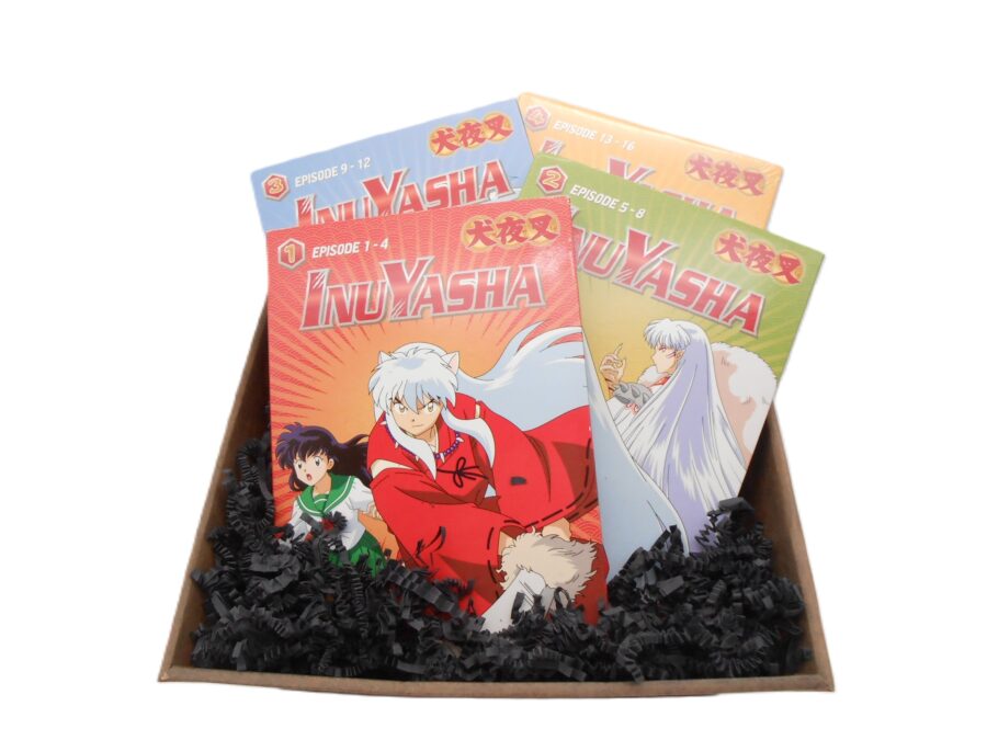 PRÄSENTKORB "InuYasha Anime DVD´s" Episode 1-16 Retro Geschenkidee