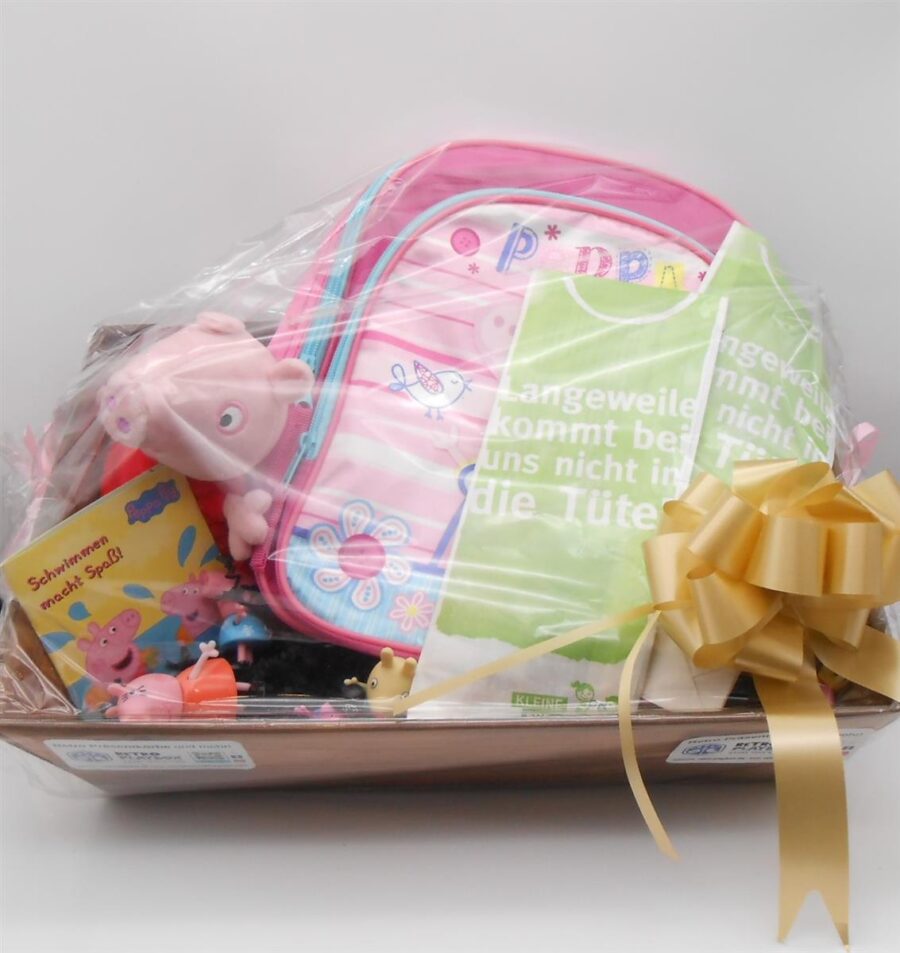 PRÄSENTKORB "Peppa Wutz" Rucksack, Plüsch, Figuren & mehr!