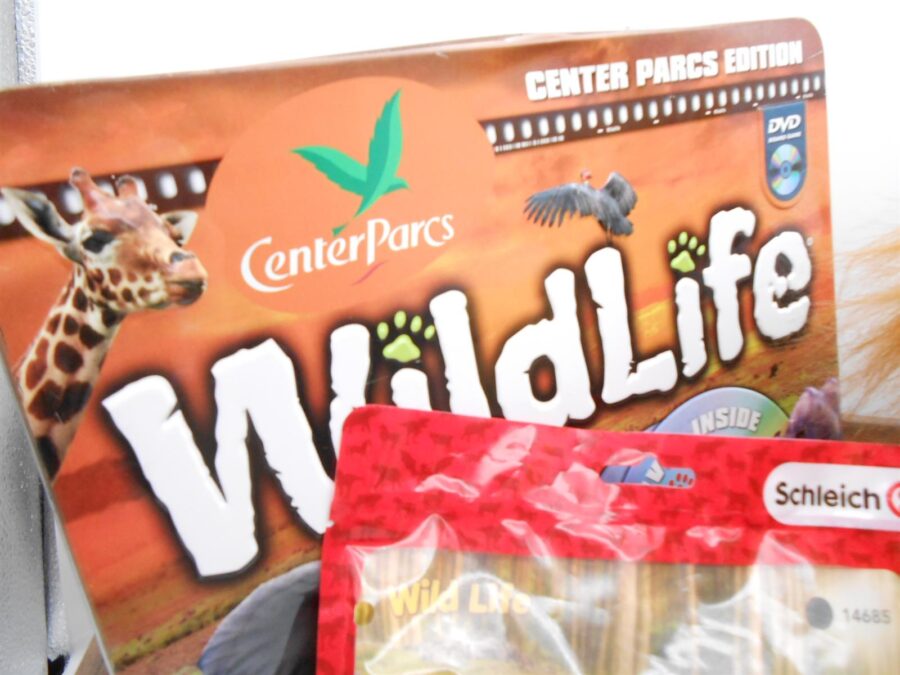 PRÄSENTKORB "Wildlife" König der Löwen - Brettspiel - Schleich Geschenkidee