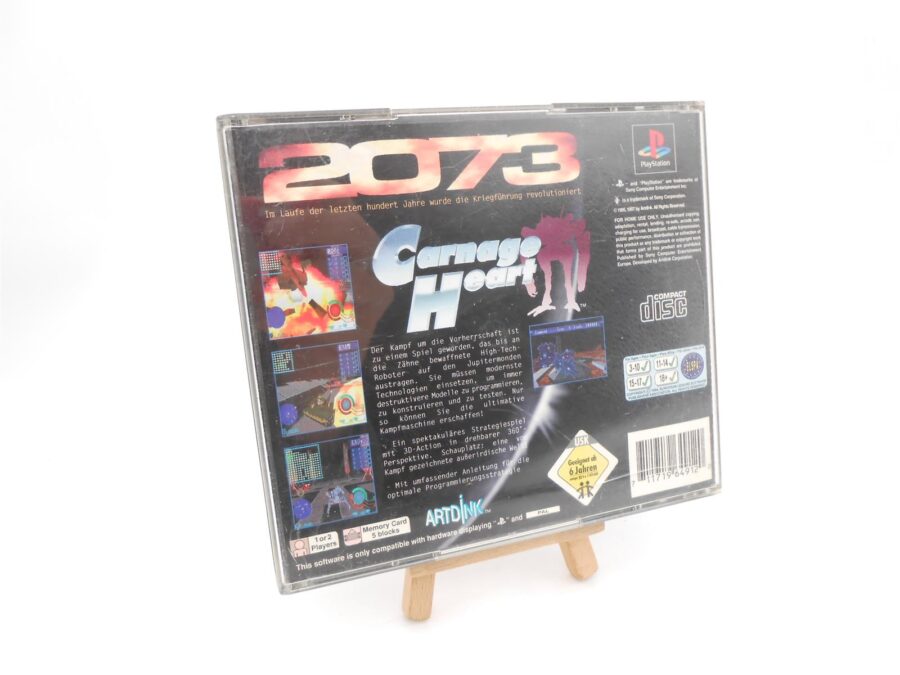 PS 1 Spiel Carnage Heart Sony Playstation 1 PS1 Retro