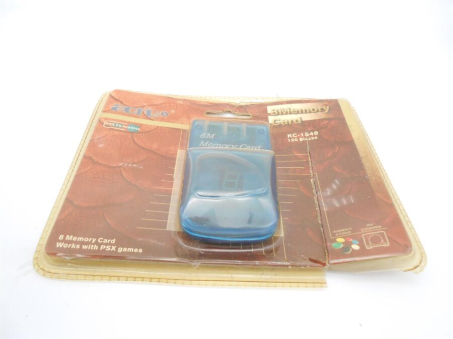 PS1 - Memorycard 3 Stück mit OVP 2x 1 MB 1x 8 MB Verpackung beschädigt
