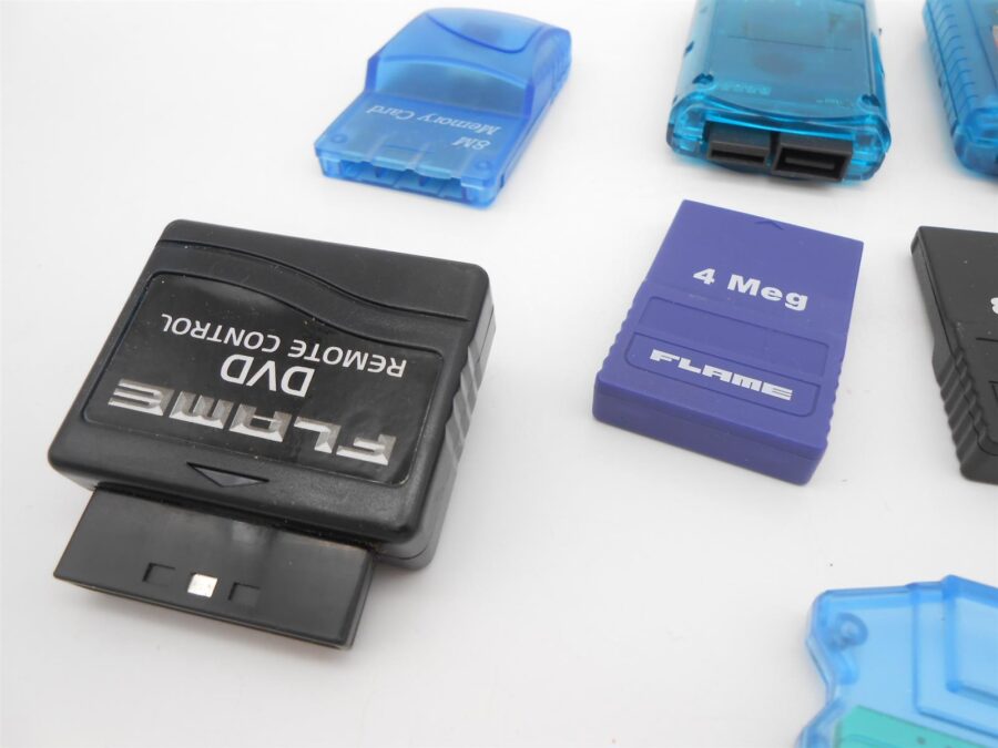 PS1 - Memorycard Konvolut 8 Stück versch. Sorten siehe Fotos
