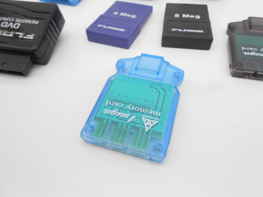 PS1 - Memorycard Konvolut 8 Stück versch. Sorten siehe Fotos