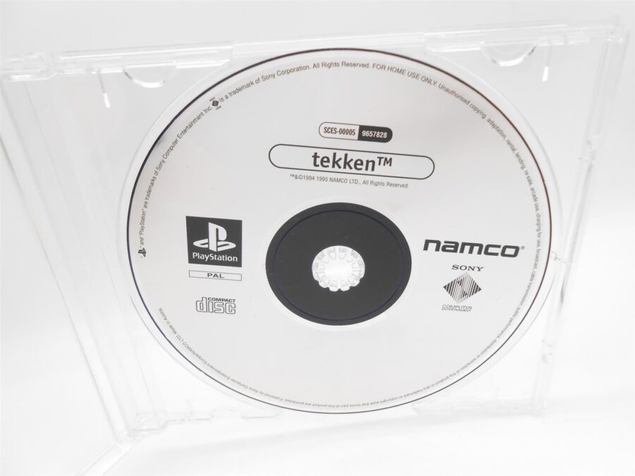 PS1 Sony Playstation 1 TEKKEN nur CD Zustand Gut