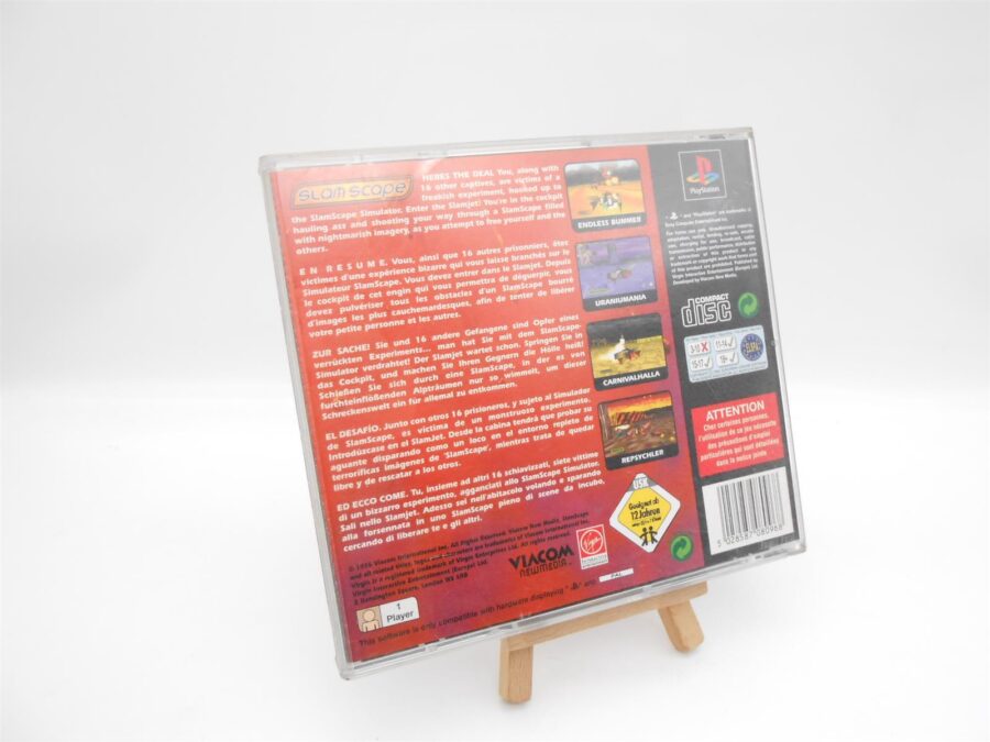 PS1 Spiel Slam Scape Sony Playstation 1 PS1 Retro