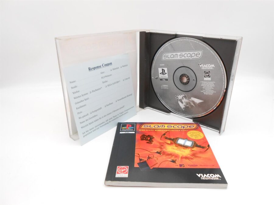 PS1 Spiel Slam Scape Sony Playstation 1 PS1 Retro