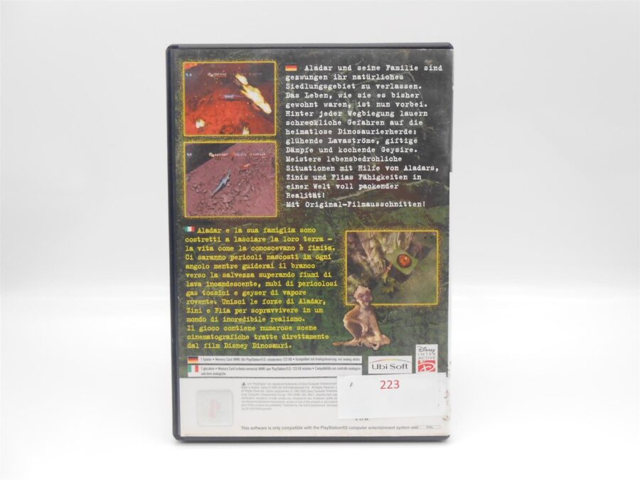 PS2 Sony Playstation 2 Disney Dinosaur Dinosaurier Pal Zustand: Gut