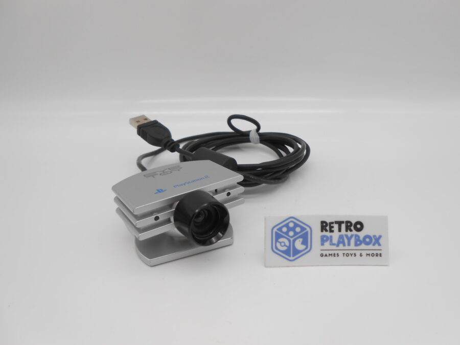 PS2 Sony Playstation 2 Kamera Silber Original Sony Eye Toy USB Zustand:Gut