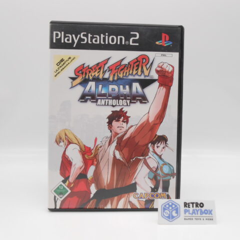 PS2 Sony Playstation 2 Street Fighter ALPHA Antology Pal Zustand: Gut